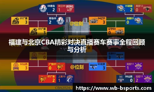 福建与北京CBA精彩对决直播赛车赛事全程回顾与分析